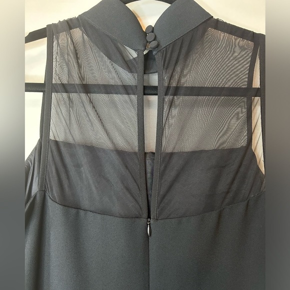 Vintage Laundry by Shelli Segal Evening Dress with Mesh Neckline - Picture 3 of 8